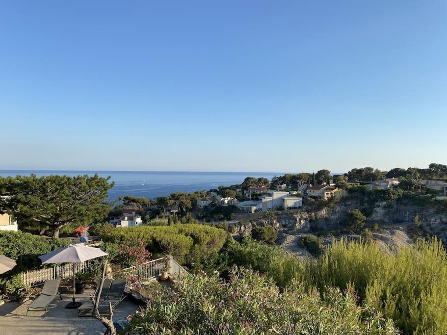 La Savinienne De Cassis- 5Mn Port Plage Face Mer Exterior photo